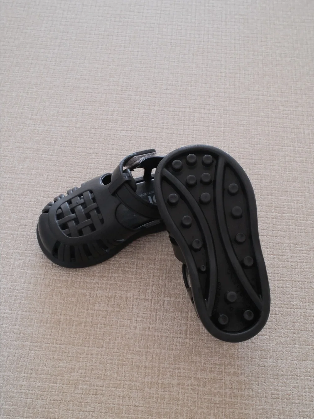 Igor Baby Kids Jelly Sandals - IGOR S10271 TOBBY SOLID SANDALS NEGRO
